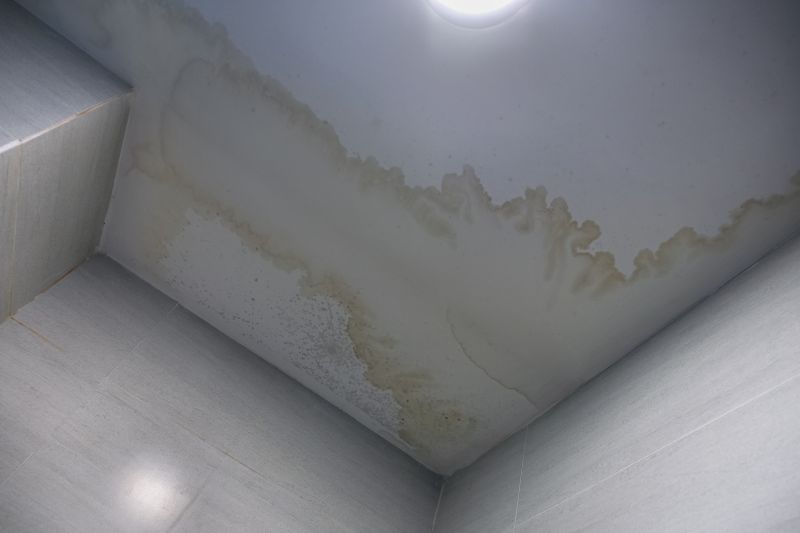 Inside View of Ceiling Damage