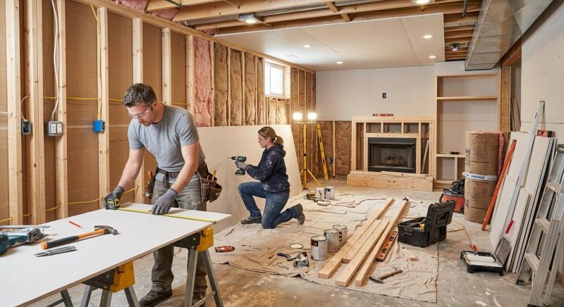 Living Room Remodeling in Conroe, TX